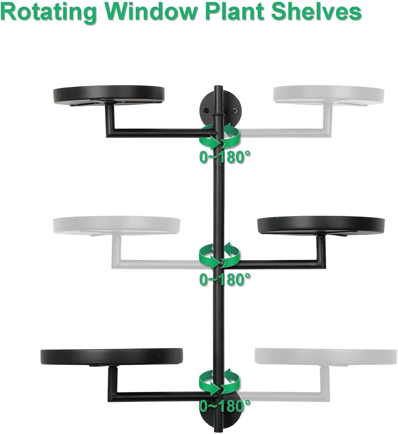 Rotating Wall Plant Shelf — B1G1 Free