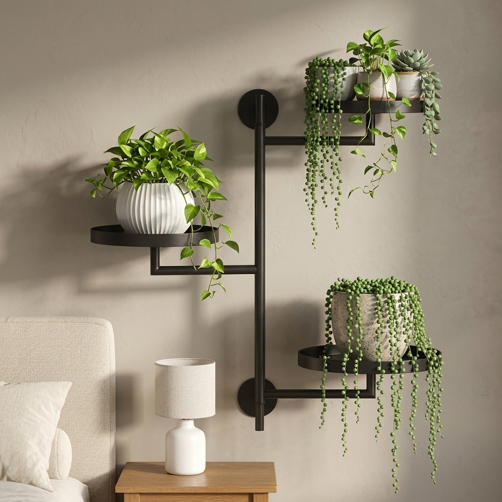 Rotating Wall Plant Shelf — B1G1 Free